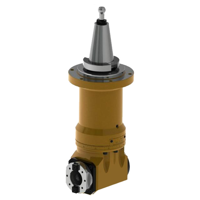 CAT50 ANGULAR HEAD 90 DEGREE CAT40 L=318 mm FLANGE MOUNTED